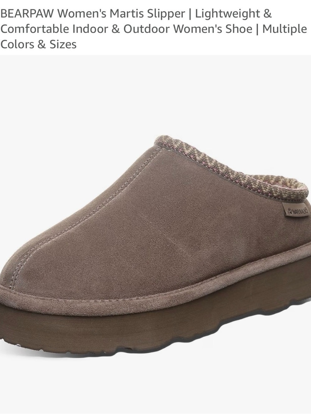 BearPaw Women's slippers